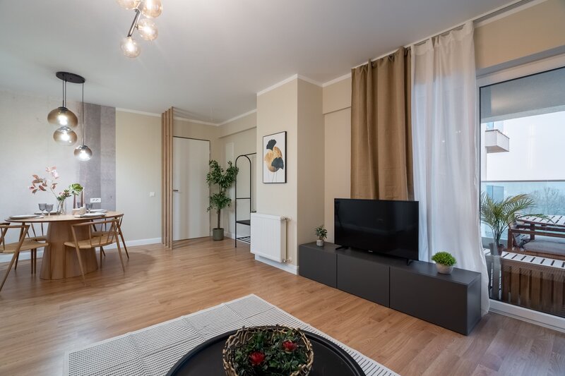 Parc Verdi comision 0% pt 3 cam superb 75mp, vedere lac, complet mobilat/ utilat