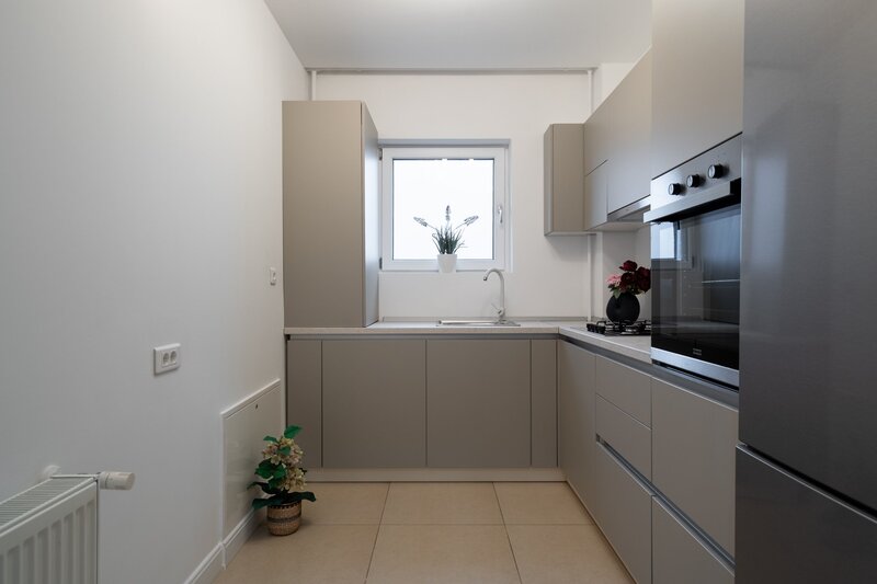 Floreasca comision 0%- Parc Verdi Apt 3 cam superb 75mp, vedere lac, complet mobilat/utilat