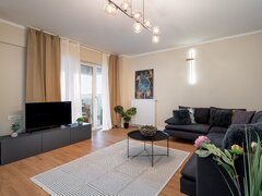 Floreasca, Parc Verdi, ap. 3 cam. superb 75 mp, vedere lac, complet mobilat/ utilat, comision 0%